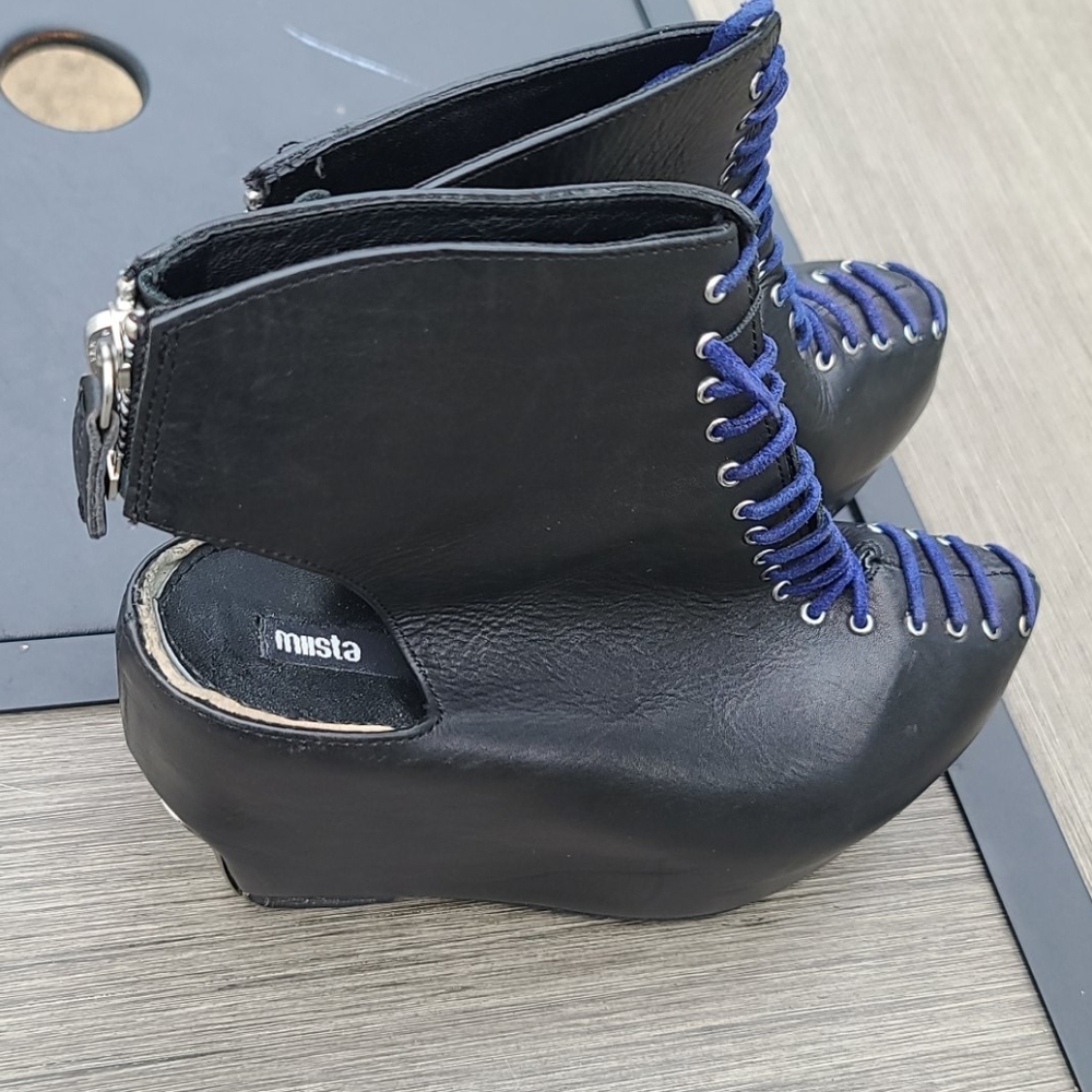 Miista lace open back plaform shoe 36 - Picture 6 of 6